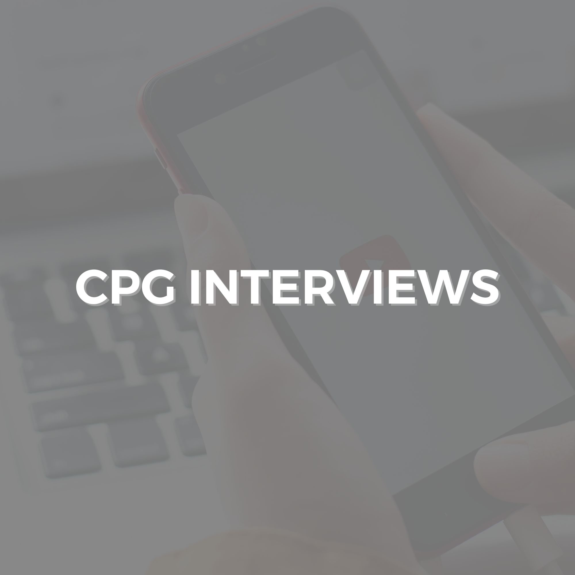 CPG Interviews Icon Grey Square